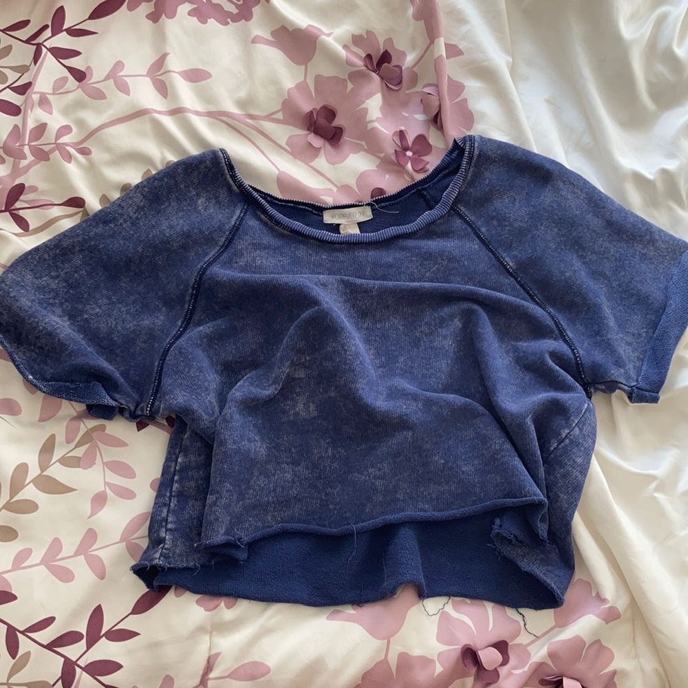 COPY - FOREVER 21 VINTAGE CROP TOP